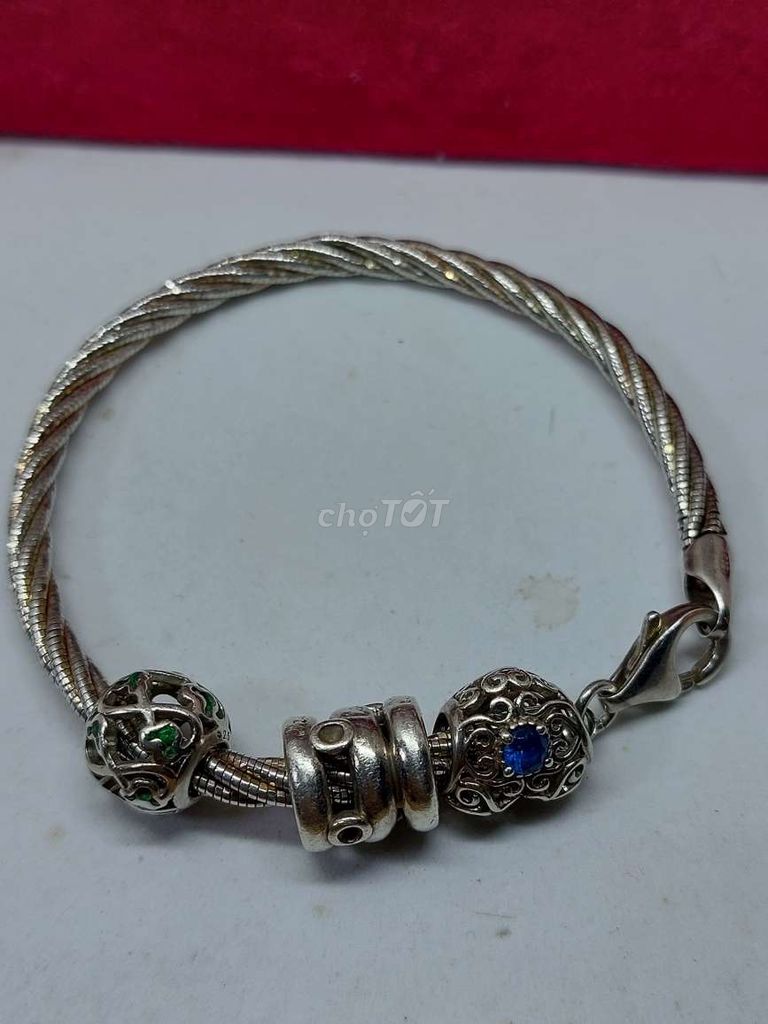 Vòng Pandora Bạc Italy 925