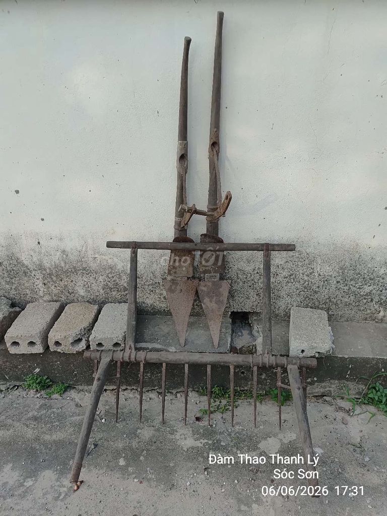 bộ cày bừa ngày xưa deco rất đẹp. Mua bán Đồ chuyên dụng, Giống nuôi trồng tại Huyện Sóc Sơn Hà Nội được đăng bởi thao shiper hình 1