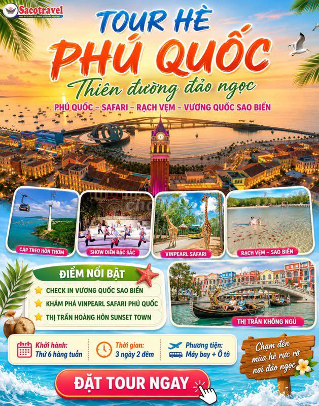 Dịch vụ du lịch Phú Quốc. Du lịch tại Quận Tân Bình Tp Hồ Chí Minh được đăng bởi Nghi Vu hình 1