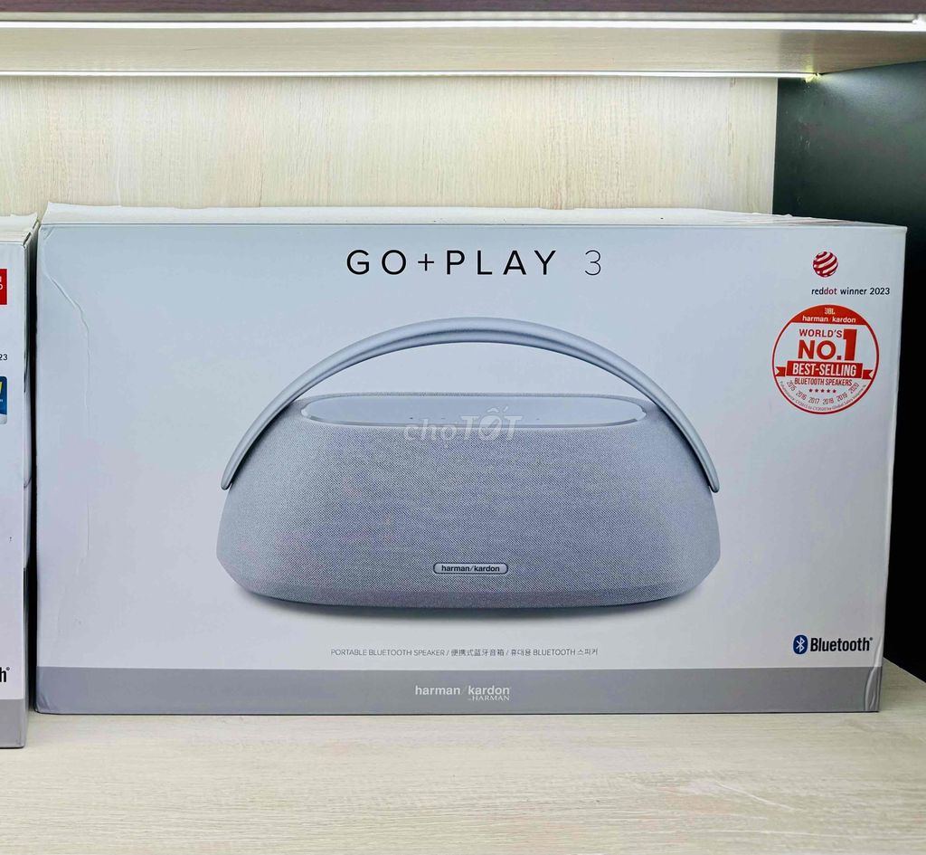 Loa Bluetooth Harman Kardon Go + Play 3 Grey New. Mua bán Tivi, Âm thanh tại Quận Liên Chiểu Đà Nẵng được đăng bởi Mua Bán Loa Chính Hãng Đà Nẵng hình 1