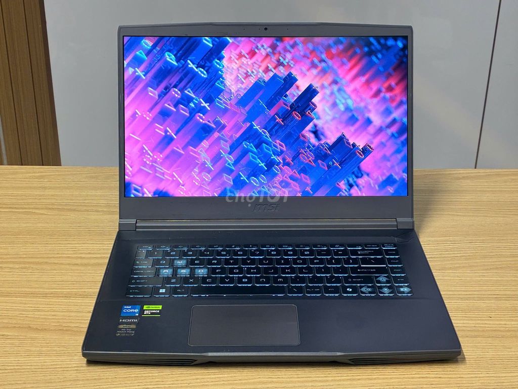 MSI Thin 15 B12UC i5-12450H 15.6 inch 16GB/512GB RTX 3050. Mua bán Laptop tại Quận Gò Vấp Tp Hồ Chí Minh được đăng bởi Hội Đồ Điện Tử hình 1