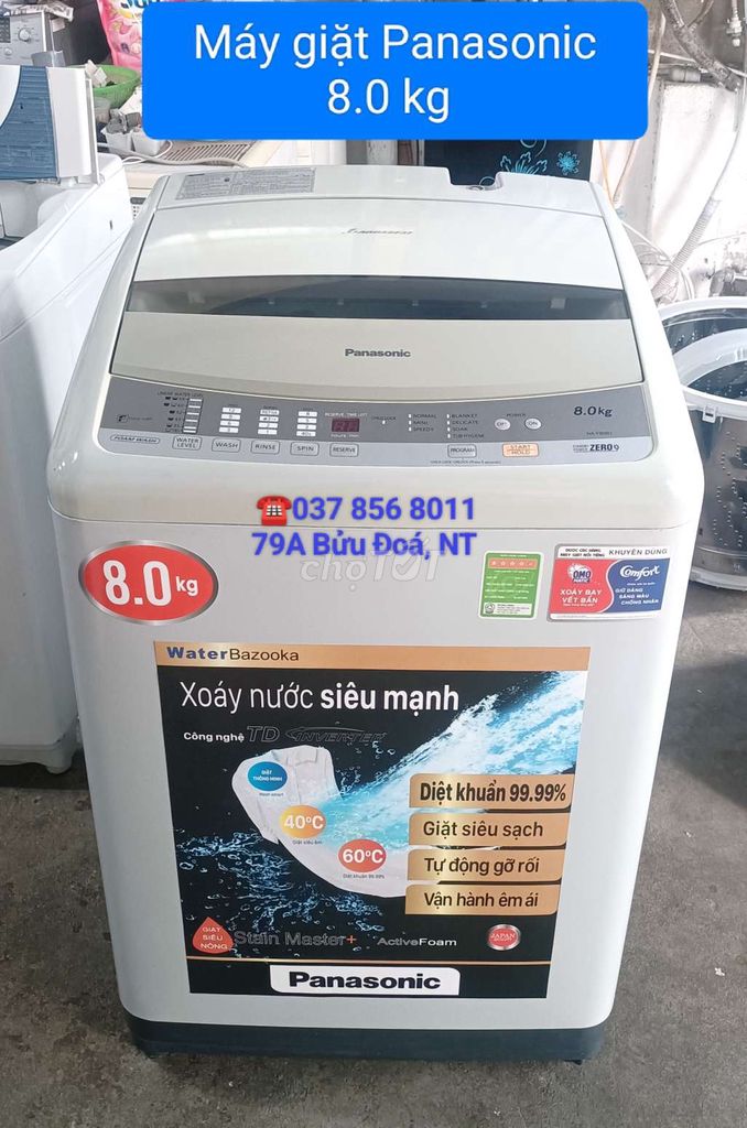 Máy giặt Panasonic 8.0 kg