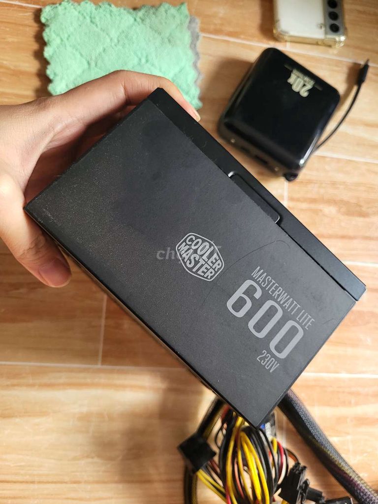 NGUỒN COOLER MASTER 600W 80PLUS THÁO MÁY BÁN RẺ