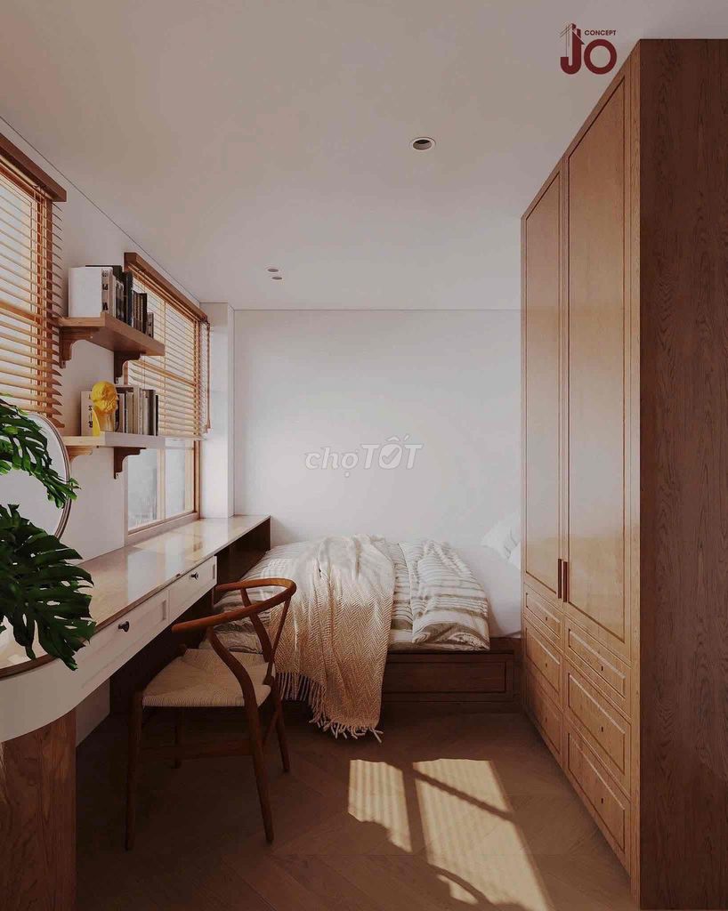 🏡 МОЯ НЕМЕЦКАЯ КВАРТИРА, 2 СПАЛЬНИ, 1 WC_Площадь 53 м2_Справа, Кау Тхи Нге