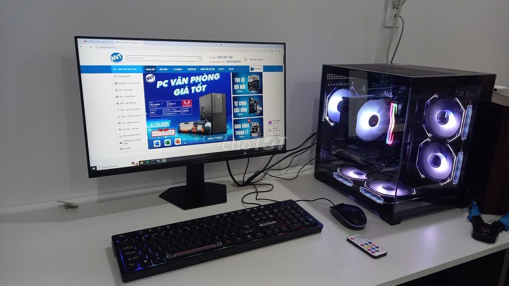 PC Gaming i5-12400F RTX 2060 Super 16GB/512GB Đen. Mua bán Máy tính để bàn tại Thành phố Vũng Tàu Bà Rịa - Vũng Tàu được đăng bởi Sang Nguyễn hình 1