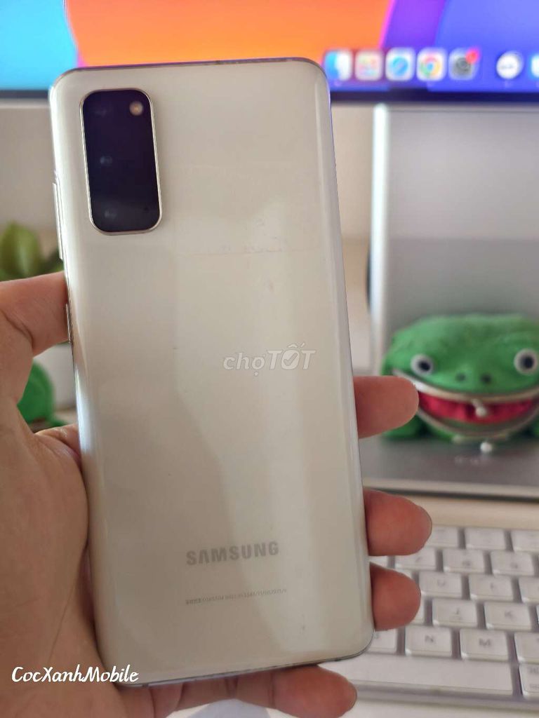 Samsung Galaxy S20 5G Trắng zin nguyên bản. Mua bán Điện thoại tại Quận Liên Chiểu Đà Nẵng được đăng bởi Minh Hiệp CócXanhMobile hình 1