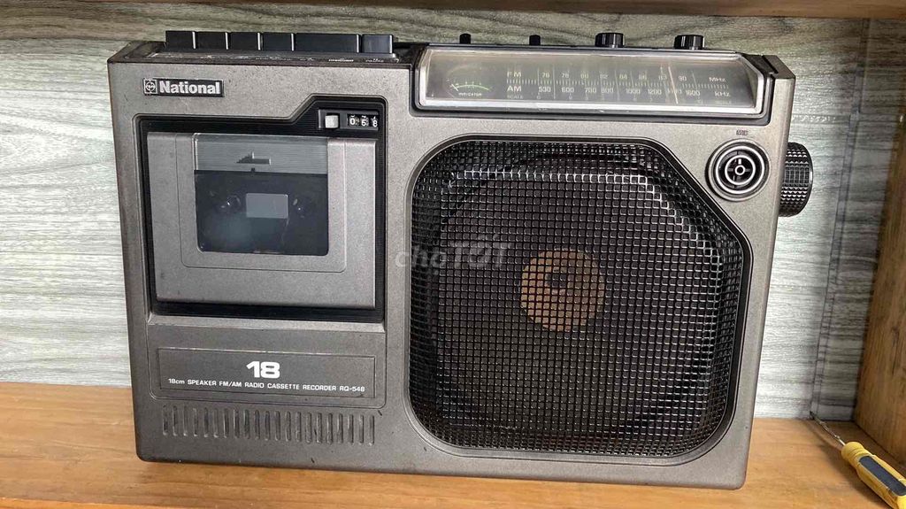 radio cassette national loa phểu 18cm rất hay