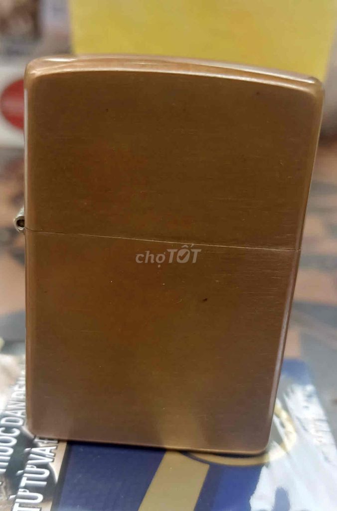 Bật lửa Zippo Solid Copper Đồng đỏ USA 2005. Mua bán Đồ sưu tầm, đồ cổ tại Quận 1 Tp Hồ Chí Minh được đăng bởi thanh lý zippo cao cấp thuận mua vừa bán  hình 1