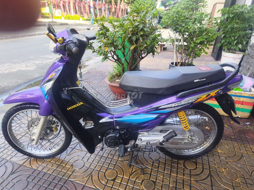 Honda Wave Thái 2002 màu Tím. Mua bán Xe máy tại Thành phố Thủ Đức Tp Hồ Chí Minh được đăng bởi kem tươi cafe hình 3