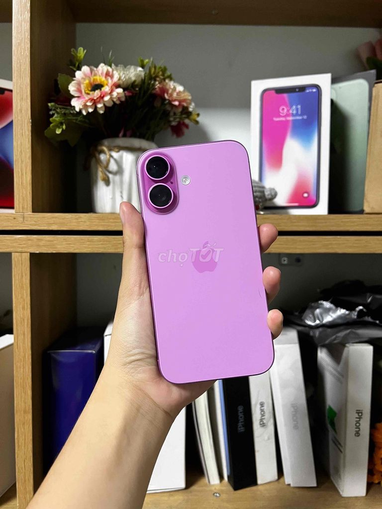 iPhone 16 Hồng. Mua bán Điện thoại tại Quận 7 Tp Hồ Chí Minh được đăng bởi Trâm bán táo  hình 1