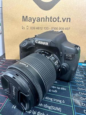 Canon 750D + KIT 18-55