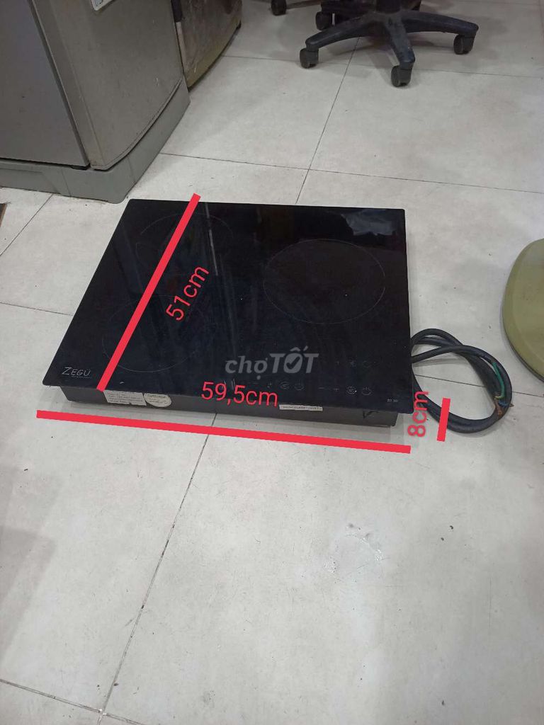 Bếp từ ZEGU ZC-30I Đen nhập khẩu, 3 vùng nấu. Mua bán Bếp, lò, đồ điện nhà bếp tại Quận Cẩm Lệ Đà Nẵng được đăng bởi Hoàng Tôn hình 1