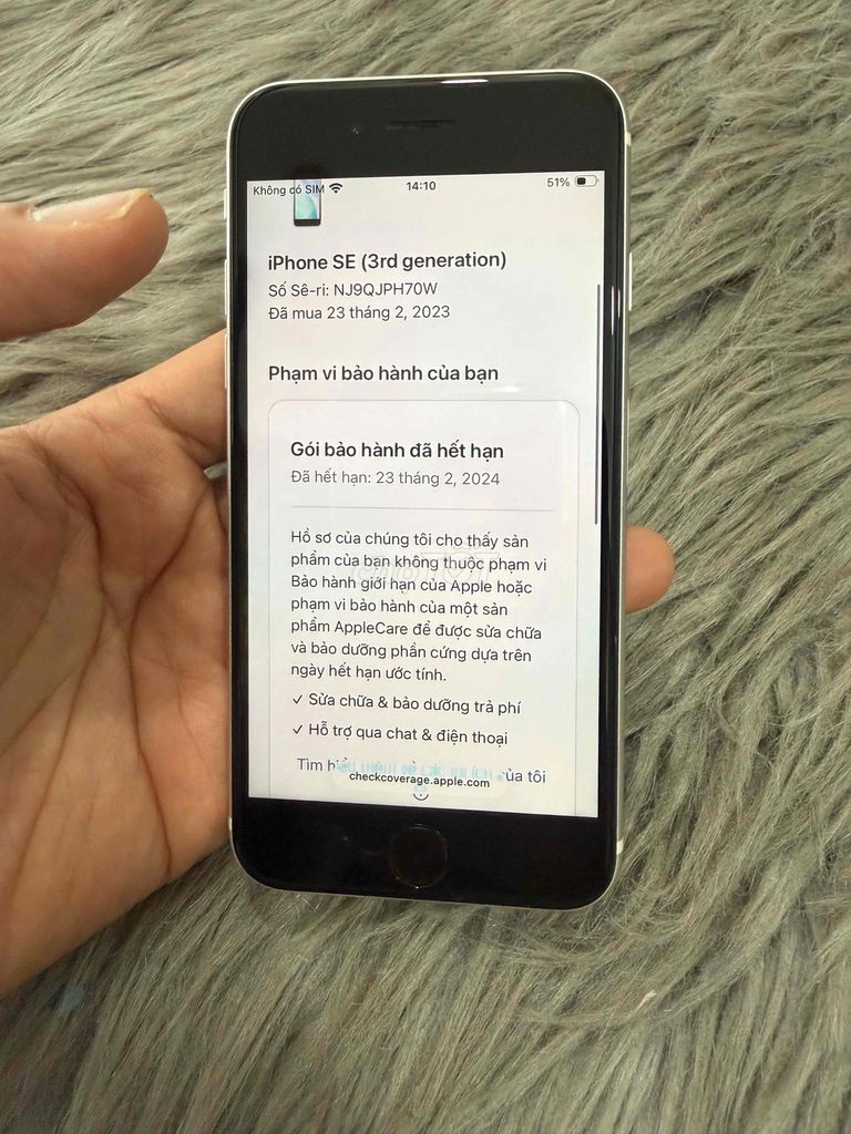 Apple iPhone SE 3 64GB Trắng Qt. Mua bán Điện thoại tại Thành phố Thủ Đức Tp Hồ Chí Minh được đăng bởi đỗ huy hình 1
