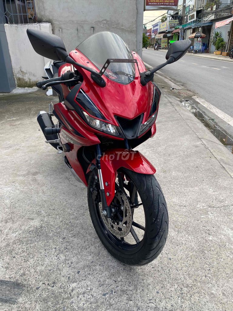 Yamaha R15 2022 màu Đỏ. Mua bán Xe máy tại Huyện Hóc Môn Tp Hồ Chí Minh được đăng bởi xe máy Tùng Liên  hình 2