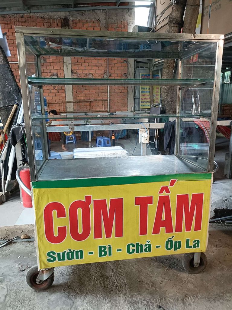 Tủ bán cơm Kính Inox Bạc. Mua bán Đồ chuyên dụng, Giống nuôi trồng tại Quận 7 Tp Hồ Chí Minh được đăng bởi Nguyễn  hình 1