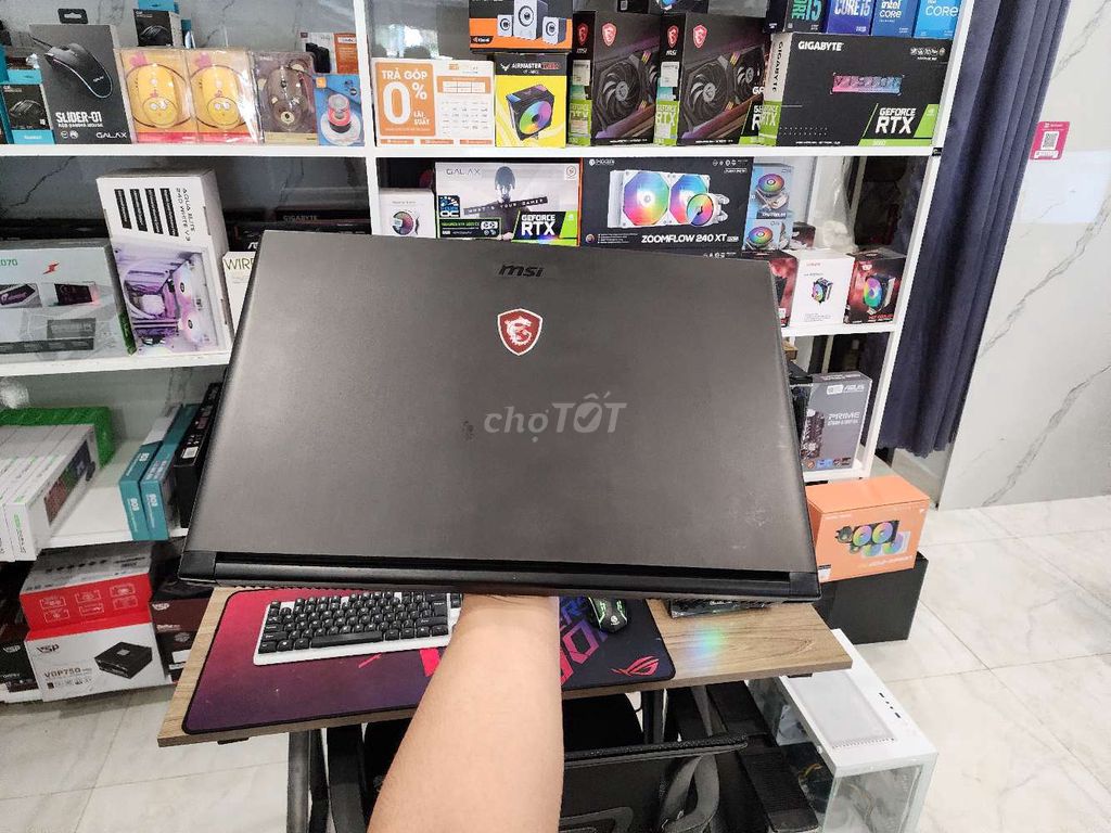 Laptop MSI Gaming i7,ram16G,VgaGTX 4G,SSD,máy mạnh