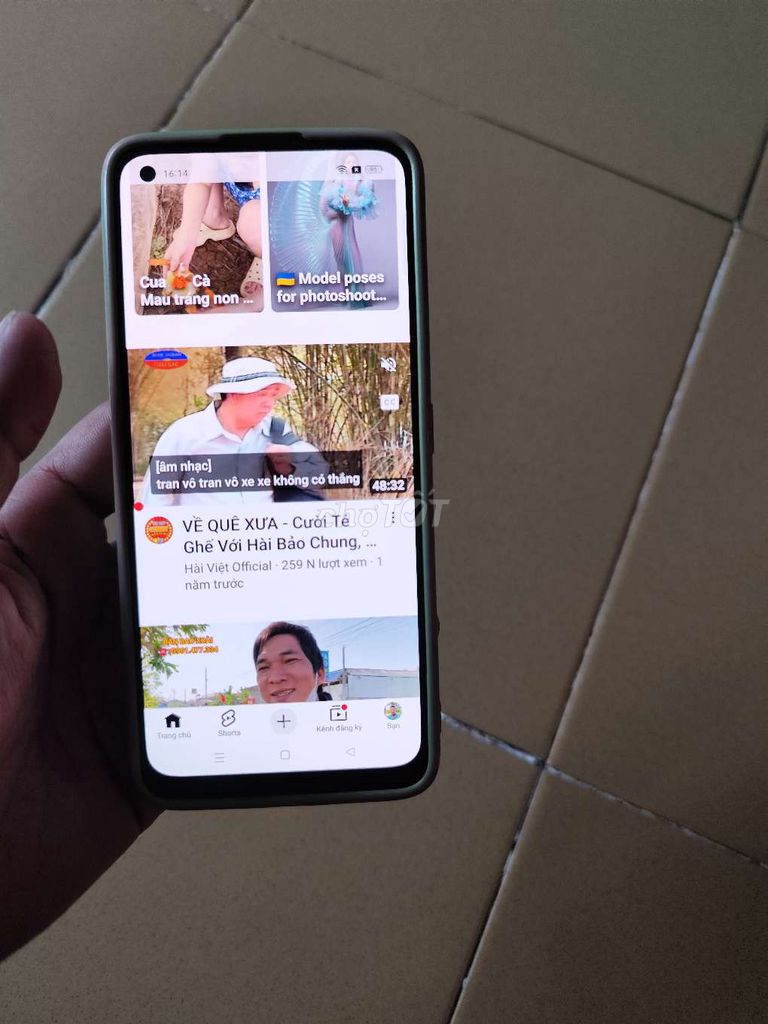 Realme V15 5G 256GB Xanh. Mua bán Điện thoại tại Huyện Chợ Mới An Giang được đăng bởi Minh Nguyễn hình 1