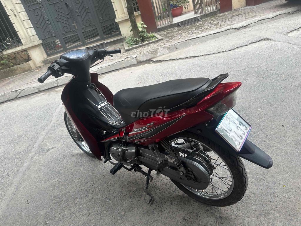 Yamaha Sirius 2010 Đỏ-Đen Đã sử dụng. Mua bán Xe máy tại Quận Hà Đông Hà Nội được đăng bởi A NAM NHÀ  PHỐ  hình 2