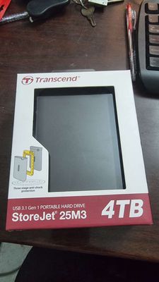 Ổ cứng di động Transcend StoreJet Slim 4TB. Mua bán Linh kiện (RAM, Card...) tại Huyện Bình Chánh Tp Hồ Chí Minh được đăng bởi THai