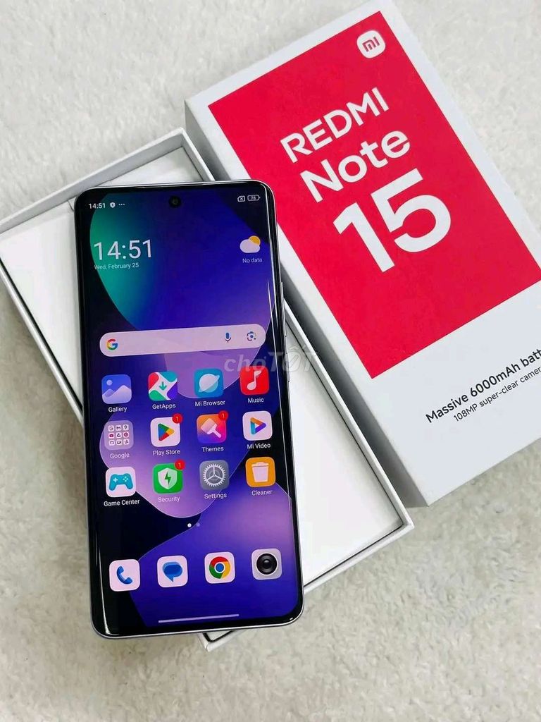Xiaomi Redmi Note 15 6GB/128GB Tím. Mua bán Điện thoại tại Thị xã An Nhơn Bình Định được đăng bởi anh tuấn hình 1