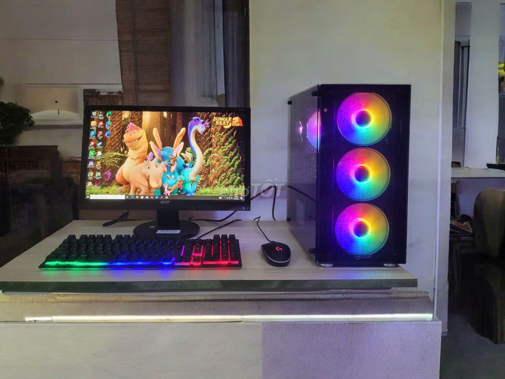 BỘ PC ĐỒ HỌA GAME XEON 12 NHÂN RAM 16GB LCD 22". Mua bán Máy tính để bàn tại Quận Tân Bình Tp Hồ Chí Minh được đăng bởi Hoang To Huu hình 1