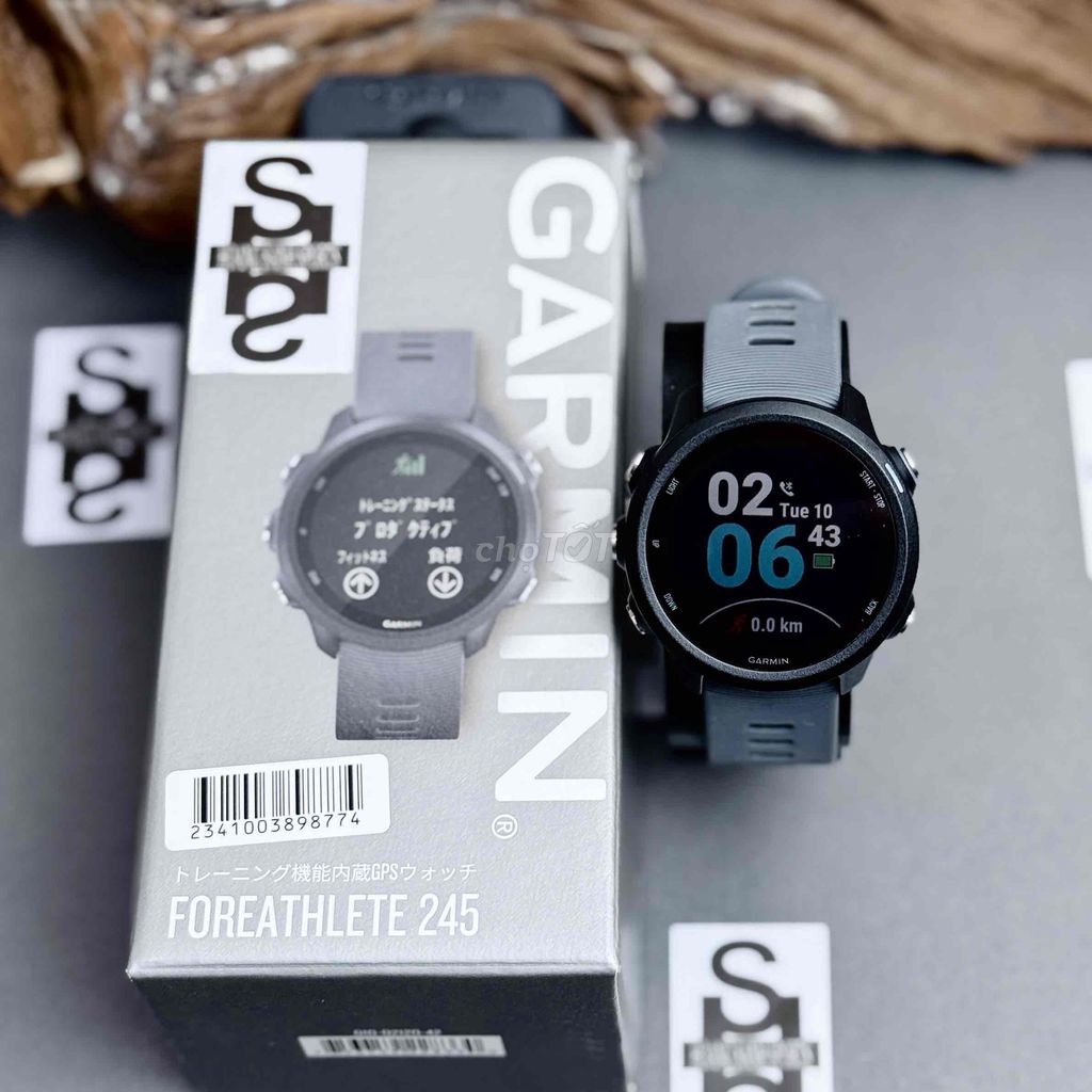 GARMIN FOREATHLETE 245 FULLBOX BẢN TIẾNG ANH