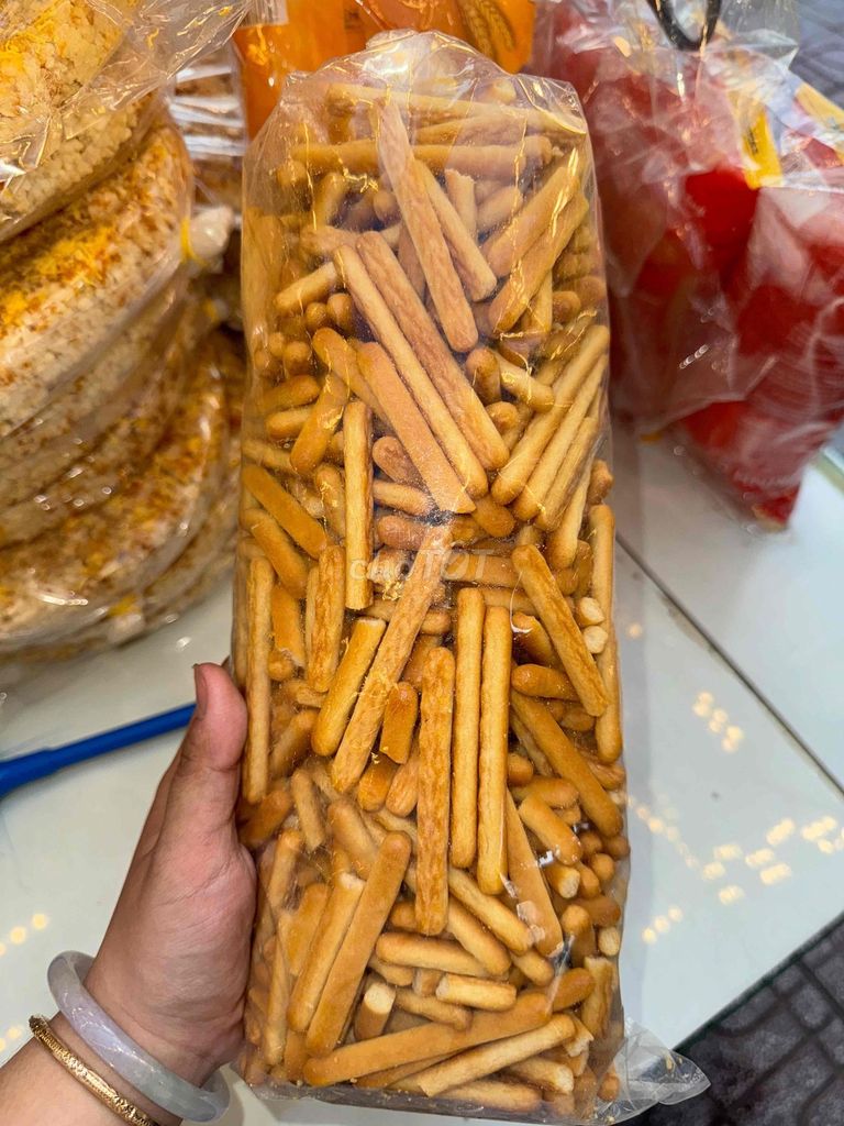 Bánh Que Vị Mặn Ngọt Nửa Ký. Mua bán Đồ ăn, thực phẩm và các loại khác tại Quận 7 Tp Hồ Chí Minh được đăng bởi Mi Nguyễn hình 1