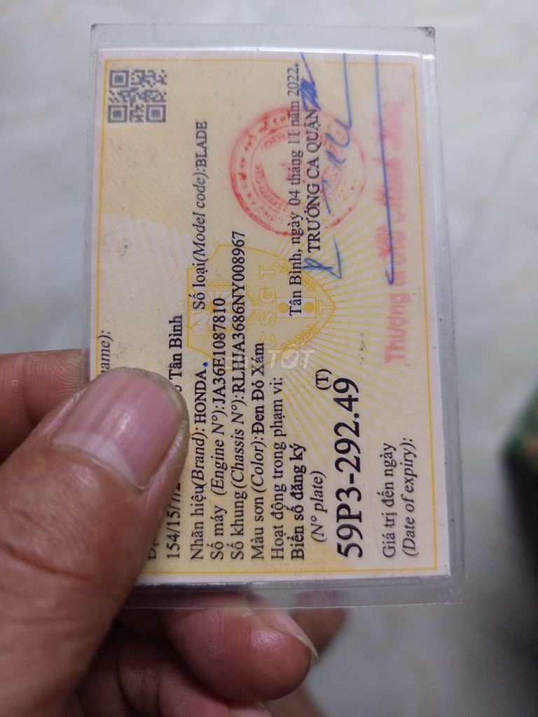 Honda Blaze 110 đen-đỏ 11/2022. Mua bán Xe máy tại Thành phố Thủ Đức Tp Hồ Chí Minh được đăng bởi Hải Quang 47t hình 6