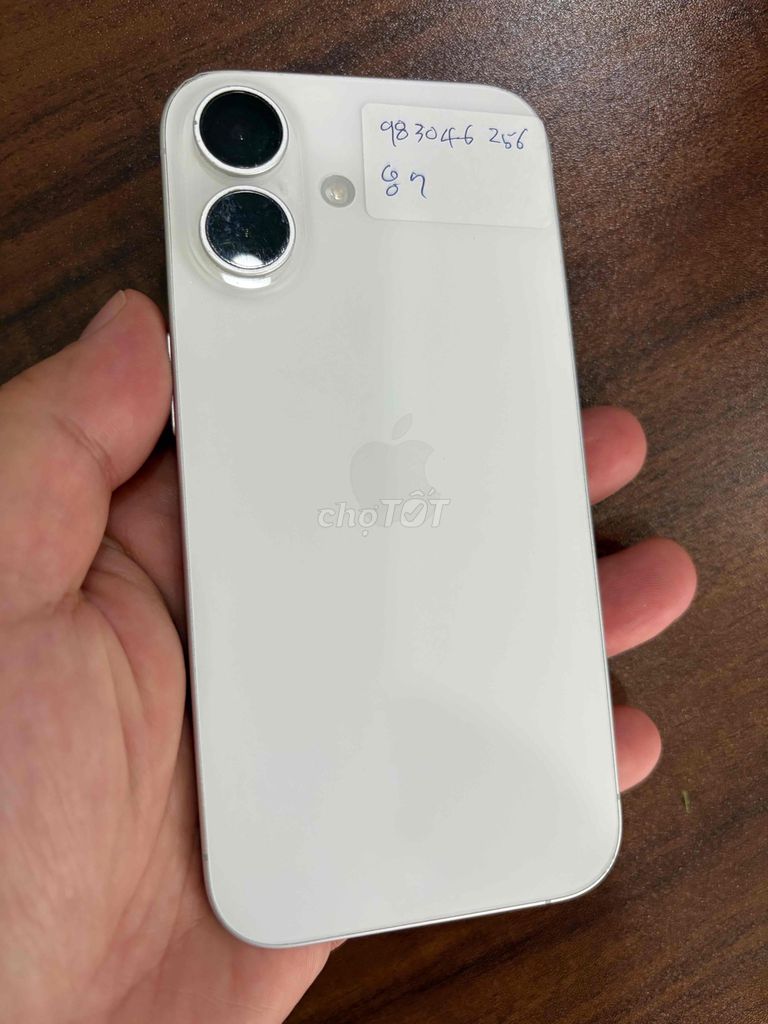 Apple iPhone 16 256GB Trắng Hàn Quốc. Mua bán Điện thoại tại Quận Hoàng Mai Hà Nội được đăng bởi Hoàng hình 1