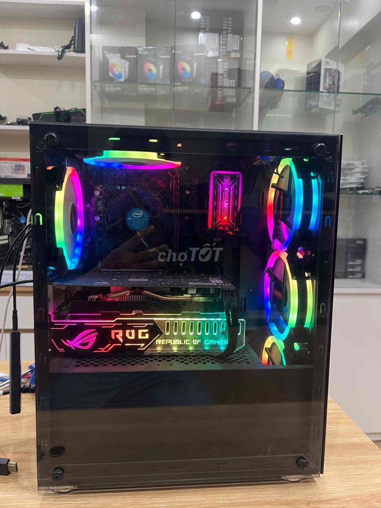 Case chơi Game i5 9400F 8GB/240GB GTX 1060. Mua bán Máy tính để bàn tại Quận Thanh Xuân Hà Nội được đăng bởi Máy Tính Duy Hưng hình 1