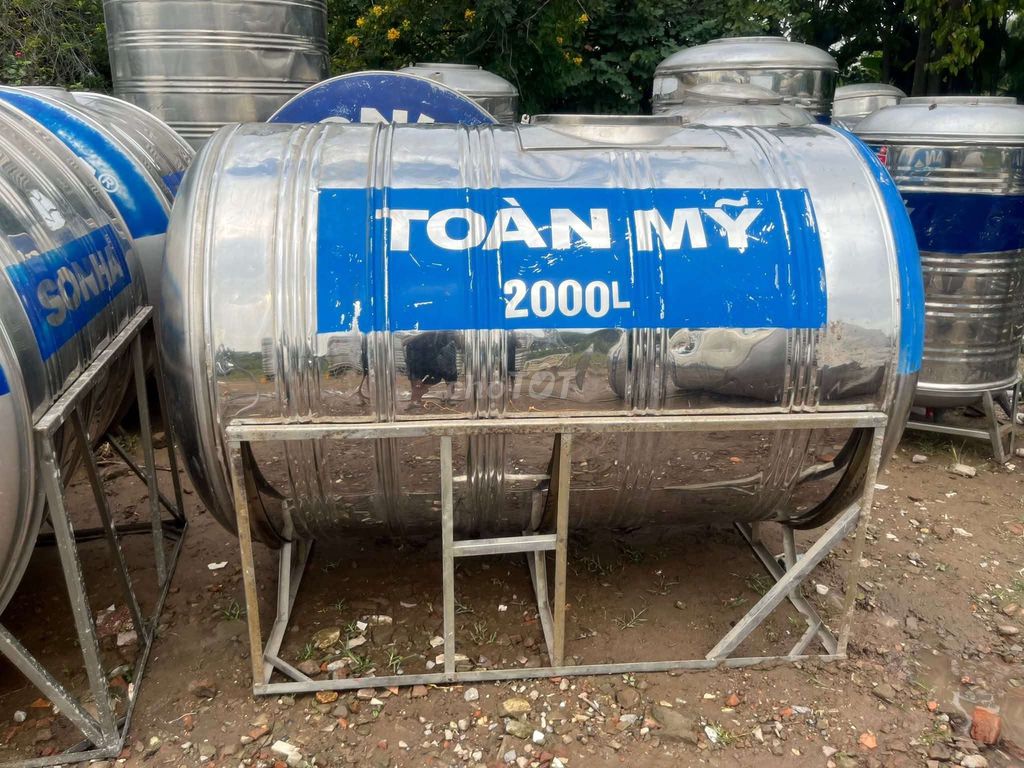 Bồn nước Toàn Mỹ Inox 2000L Bạc. Mua bán Nội thất, đồ gia dụng khác tại Quận Đống Đa Hà Nội được đăng bởi tk 681 hình 1