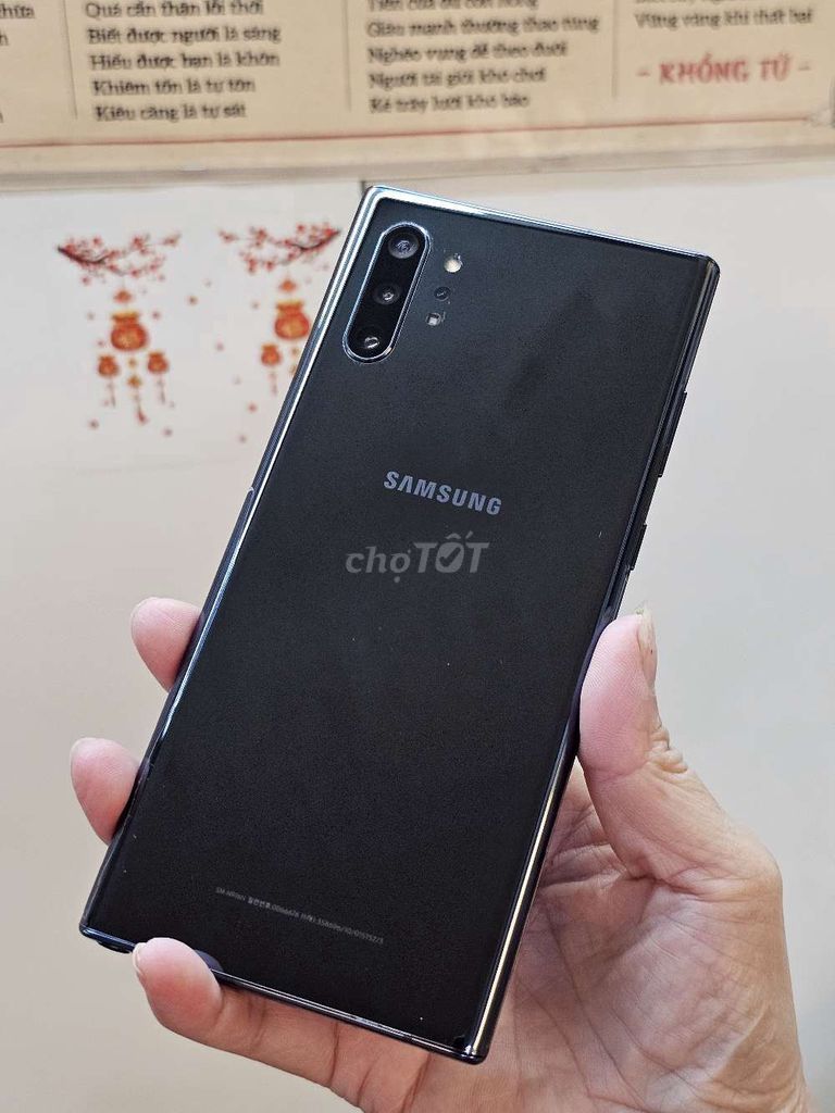 Galaxy Note10 Plus 5G màu Đen máy Hàn Quốc 12/512g. Mua bán Điện thoại tại Quận Thanh Xuân Hà Nội được đăng bởi NGUYỄN XIỂN TX HN  hình 1