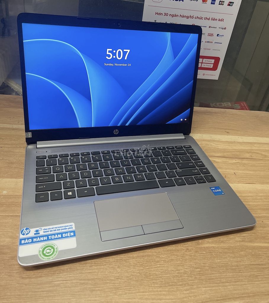 Hp 240-G8 Core I5-1135G7/8Gb/SSD 256Gb/14"FHD Rẻ