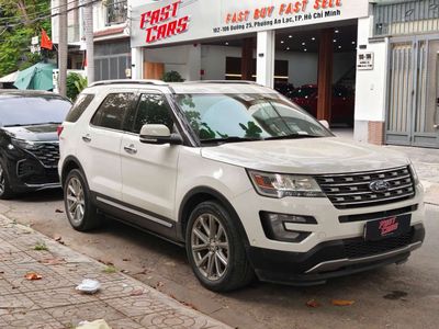 Ford Explorer 2017 Limited 2.3L máy xăng,màu trắng
