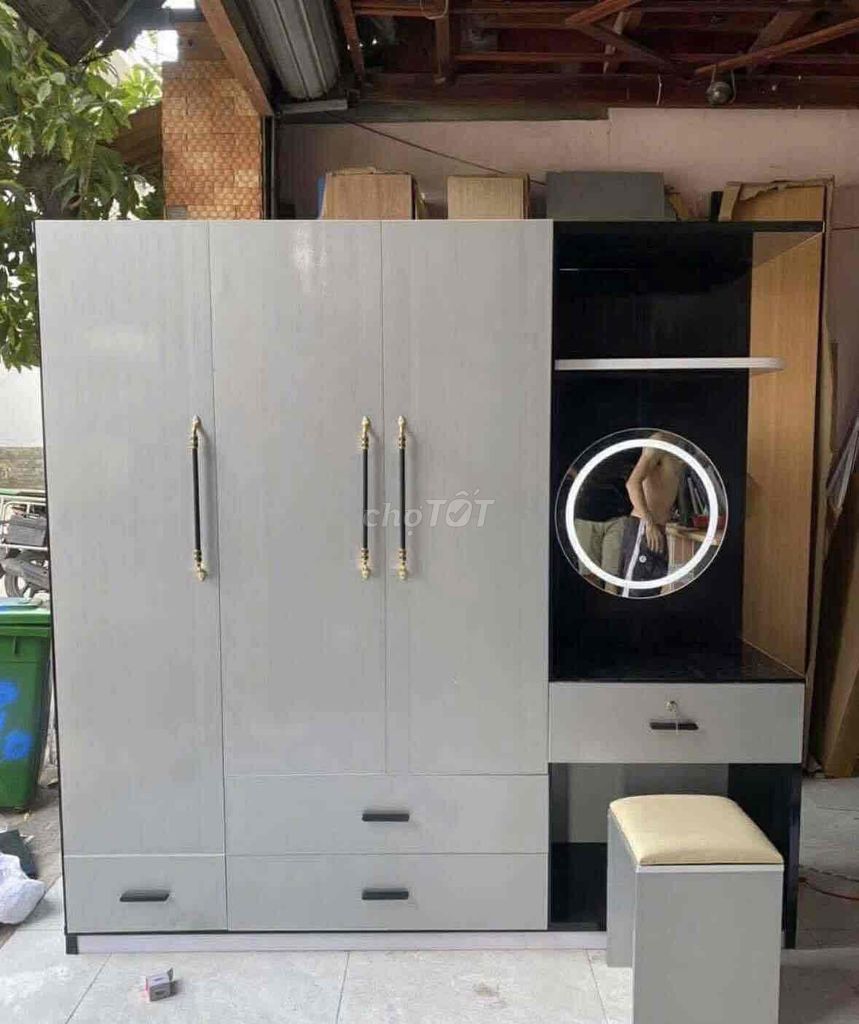 Tủ quần áo Nhựa Đài Loan 1m65x1m8. Mua bán Tủ, kệ gia đình tại Quận Gò Vấp Tp Hồ Chí Minh được đăng bởi Hong Le hình 1