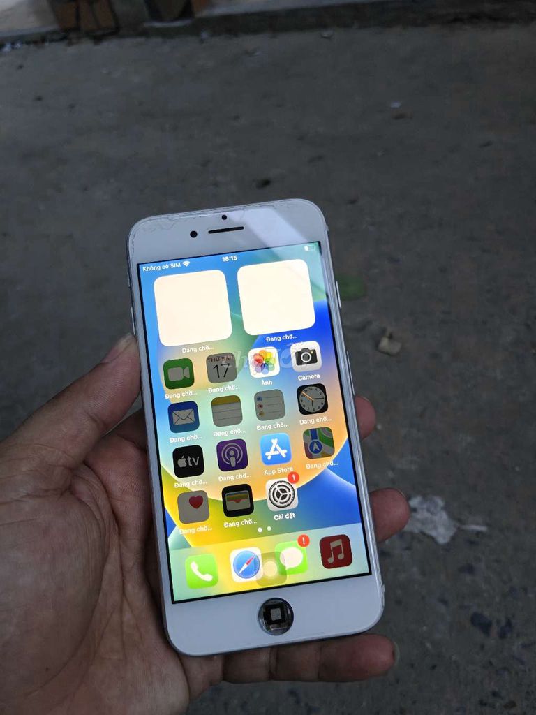 Apple iPhone 8 64GB Trắng Vân tay Like New. Mua bán Điện thoại tại Quận Liên Chiểu Đà Nẵng được đăng bởi Công Lực hình 1