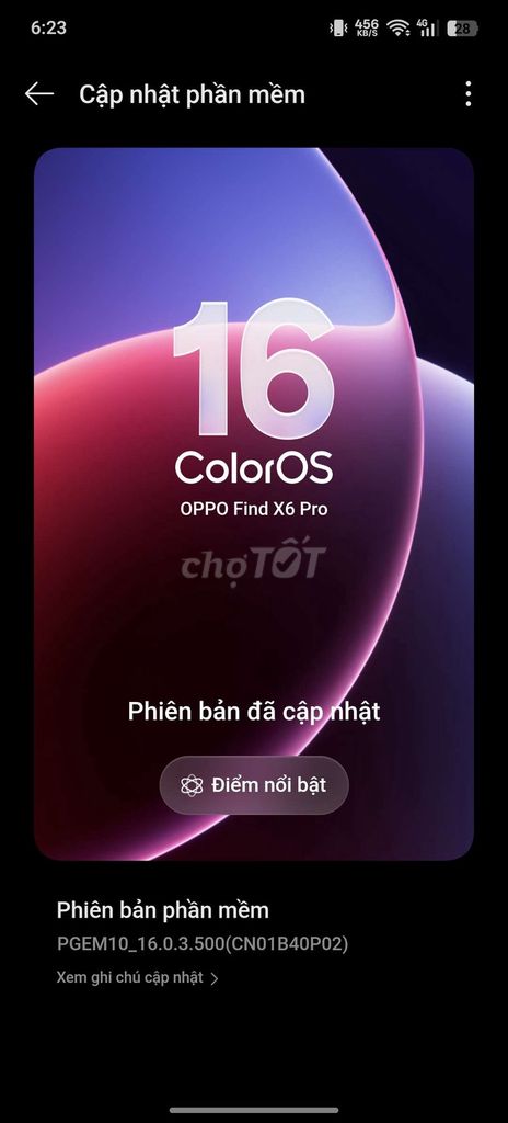 OPPO Find X6 Pro 256GB Nâu. Mua bán Điện thoại tại Quận Bình Tân Tp Hồ Chí Minh được đăng bởi Hoàng Văn Thiện  hình 1