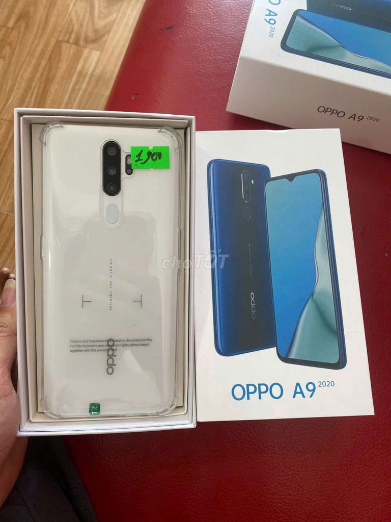 Oppo A9 2020 256GB Xanh. Mua bán Điện thoại tại Thành phố Tân An Long An được đăng bởi Iphone giá tốt hình 1