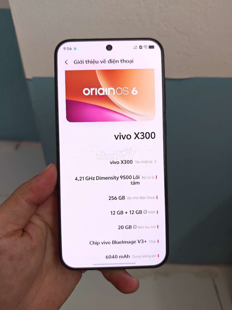 Vivo X300 12/256GB Pin 100 Đỏ. Mua bán Điện thoại tại Quận Gò Vấp Tp Hồ Chí Minh được đăng bởi Vân hình 1