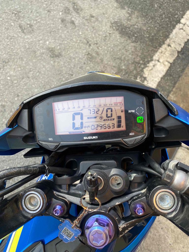 Thanh lý Satria 2019 máy móc nguyên zin áo đẹp. Mua bán Xe máy tại Huyện Hóc Môn Tp Hồ Chí Minh được đăng bởi CẦM ĐỒ F68 hình 6