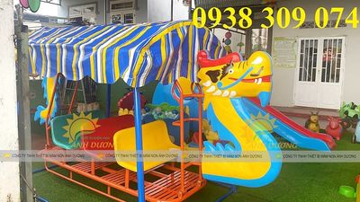 Xích đu thuyền rồng sàn lắc, xích đu sàn lắc. Mua bán Mẹ và bé tại Thành phố Đà Lạt Lâm Đồng được đăng bởi Thu Hường