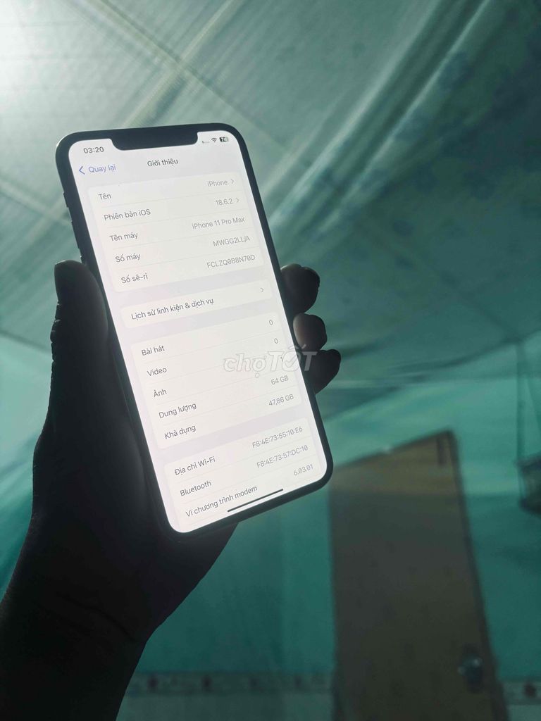 iPhone 11 PmTrắng 99% mai zin ID nhạy pin 100. Mua bán Điện thoại tại Huyện Cao Lãnh Đồng Tháp được đăng bởi minh dt zin 66 hình 1