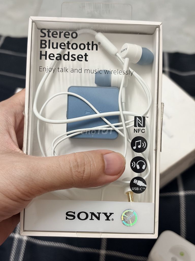 Tai nghe Bluetooth Sony SBH24 Trắng. Mua bán Tivi, Âm thanh tại Huyện Củ Chi Tp Hồ Chí Minh được đăng bởi Trí hình 1