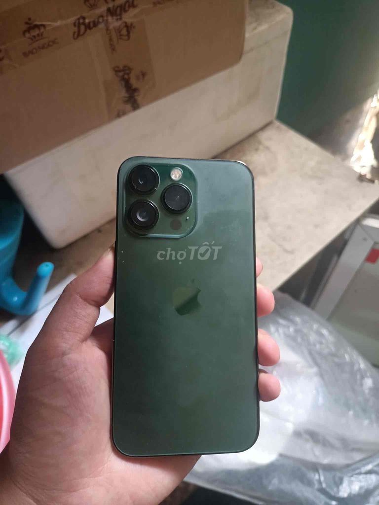 Apple iPhone 13 Pro 128GB Xanh rêu thay màn. Mua bán Điện thoại tại Quận Nam Từ Liêm Hà Nội được đăng bởi Hà Milô hình 1