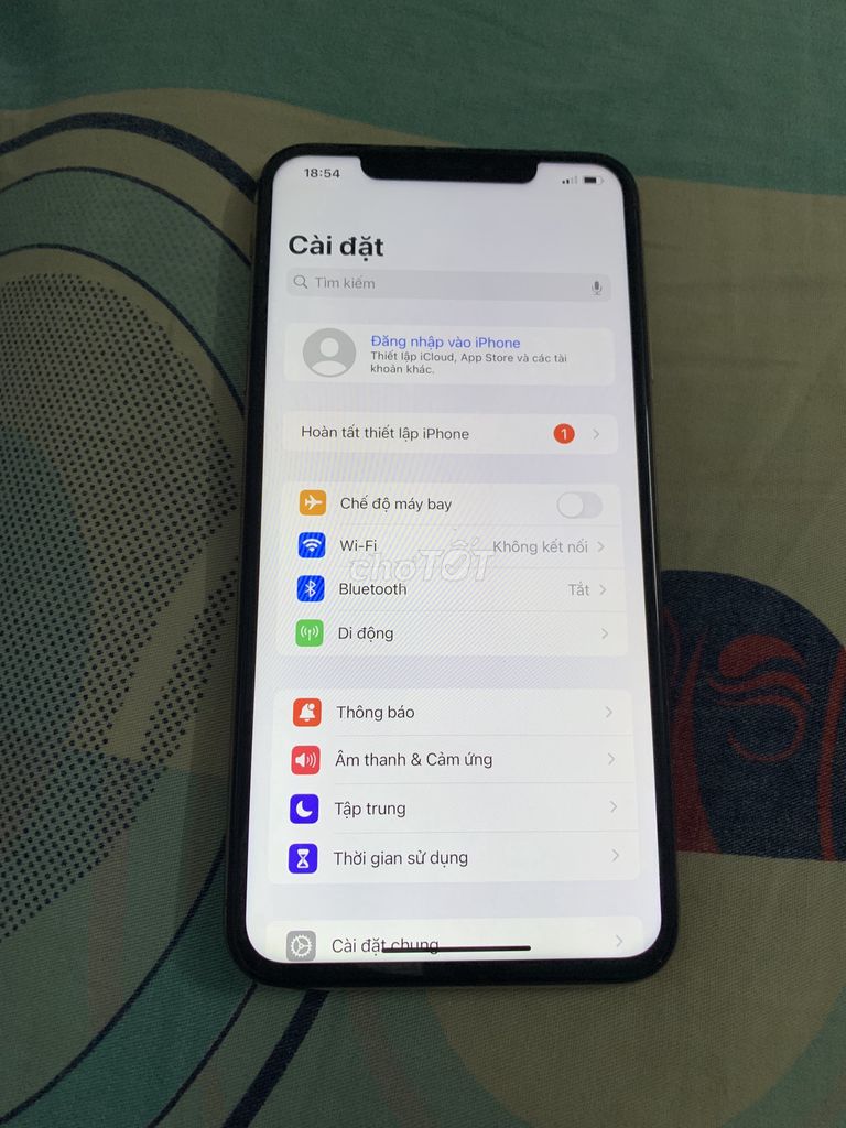 pass ddt iPhone XS Max QTe 64gb Full Face id