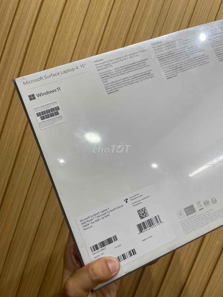 Microsoft Surface Laptop 4 Newseal Ryzen 7, 15”2K5