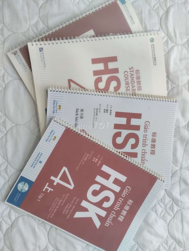 Bán rẻ bộ sách hsk4 4 cuốn quận 2