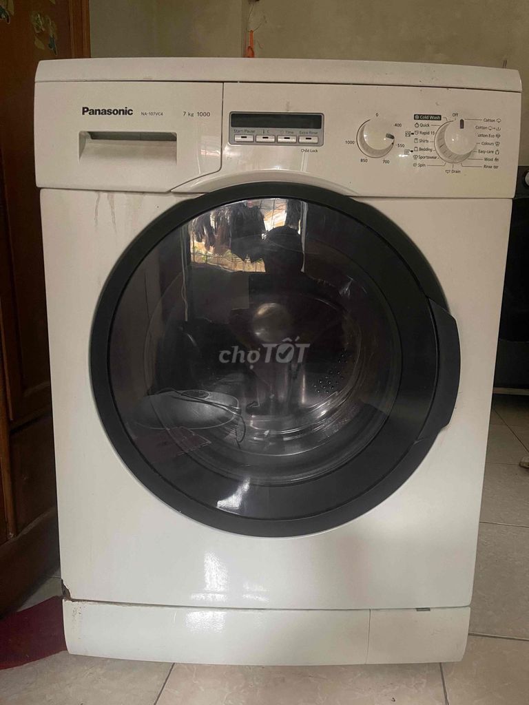 Máy giặt Panasonic NA-107VC4 7kg cửa ngang. Mua bán Máy giặt tại Quận Tây Hồ Hà Nội được đăng bởi Anh Hai hình 1