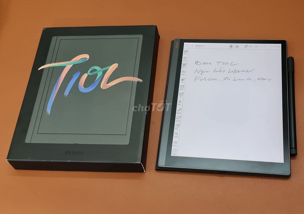 Máy đọc sách Boox T10C, Fullbox, Likenew. Mua bán Máy tính bảng tại Quận 5 Tp Hồ Chí Minh được đăng bởi PHAN MINH MB hình 1