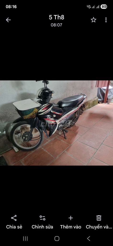 Bán xe SYM Elegant. Mua bán Xe máy tại Quận Bắc Từ Liêm Hà Nội được đăng bởi Minh thảo hình 1